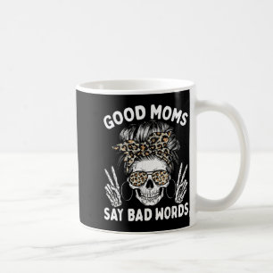 Taza De Café Buenas mamás dicen malas palabras divertido esquel