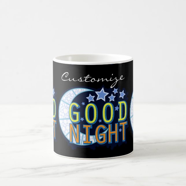 Taza De Café Buenas noches Crescent Moon Thunder_Cove (Centro)