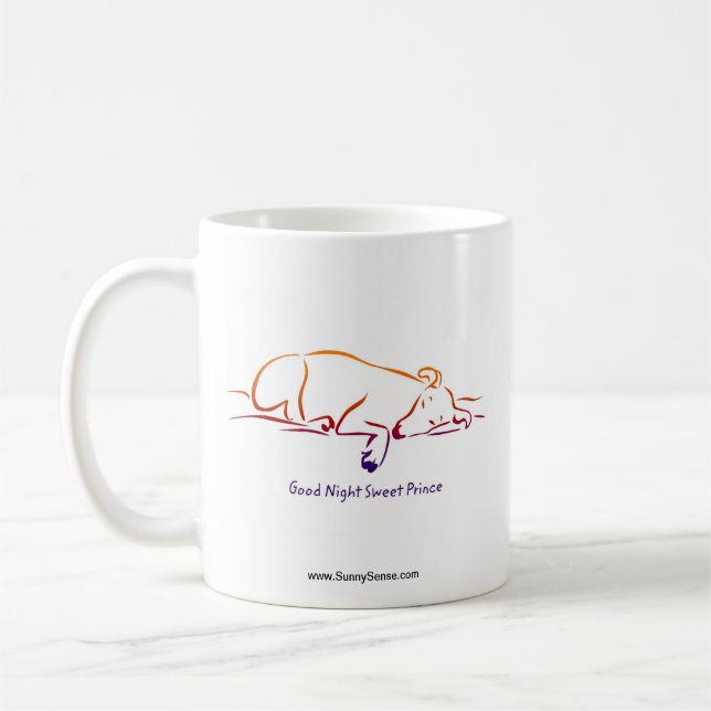 Taza De Café Buenas noches dulce príncipe mug (Izquierda)