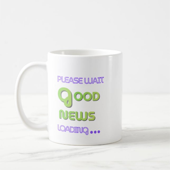 Taza De Café Buenas Noticias (Izquierda)