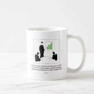 Taza De Café Buenas noticias. Malas noticias