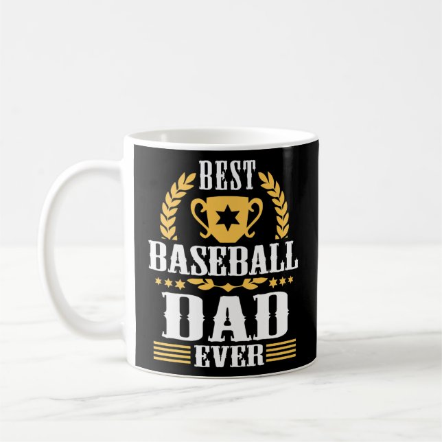 TAZA DE CAFÉ BUENO BÉISBOL DIVERTIDO DE LA PAREJA DE FANÁTICOS  (Izquierda)