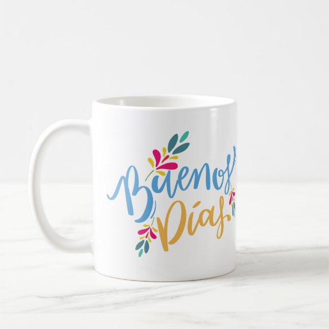 Taza De Café Bueno Dias Mug (Izquierda)