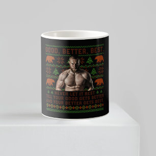 Taza De Café Bueno Mejor Lo Mejor Fotos de Disfraz de Navidad F