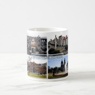 Taza De Café Buenos Aires - Argentina - Mosaico -