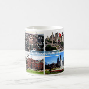 Taza De Café Buenos Aires - Casa Rosada - Obelisco