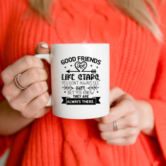Taza De Café Buenos amigos, amistad a larga distancia