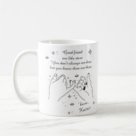 Taza De Café Buenos amigos como Star Personal Best Friends Mug
