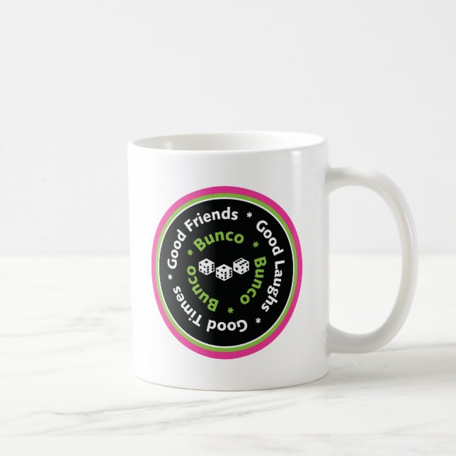 Taza De Café buenos amigos del bunco (Derecha)