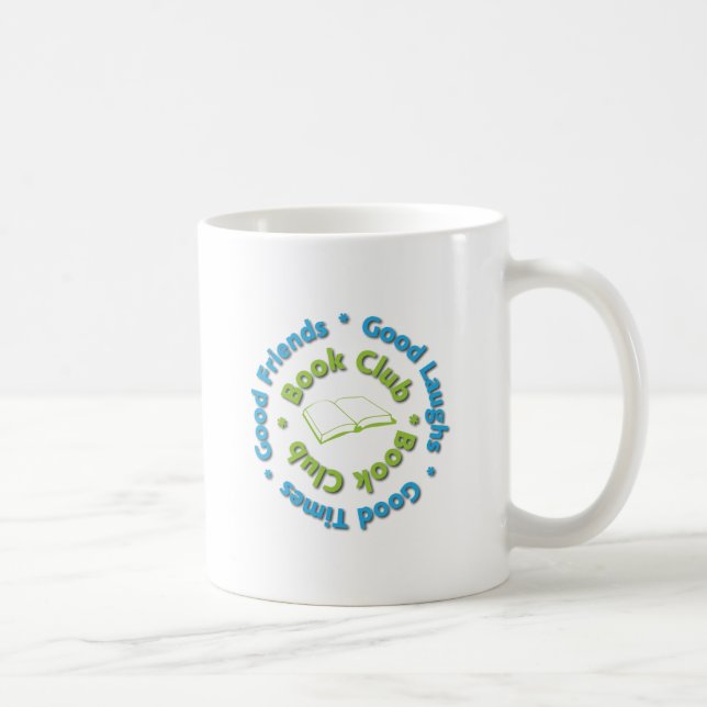 Taza De Café buenos amigos del círculo de lectores (Derecha)