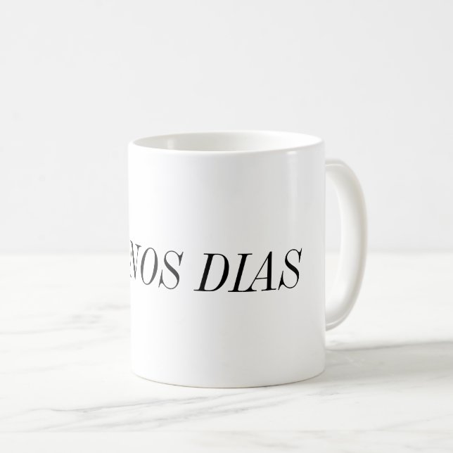 Taza De Café Buenos días (Anverso derecho)