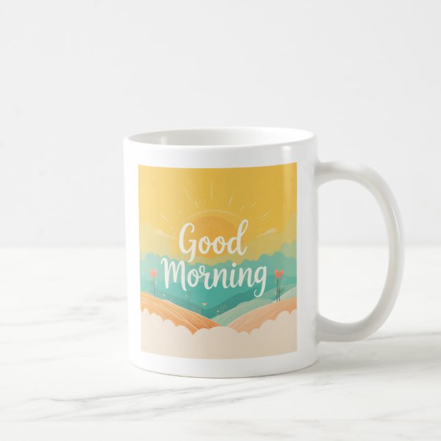 Taza De Café Buenos días (Derecha)