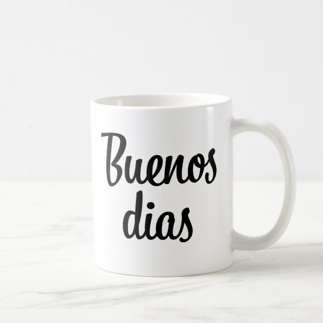 Taza De Café Buenos dias (Derecha)
