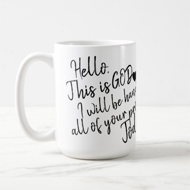 Taza De Café Buenos días (Izquierda)