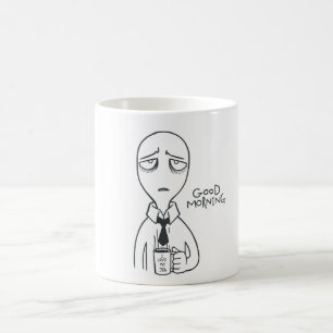 Taza De Café Buenos días - Amo mi trabajo