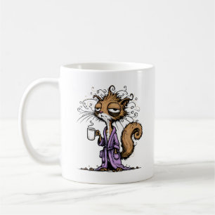 Taza De Café Buenos días ardilla Bebida Café Mug