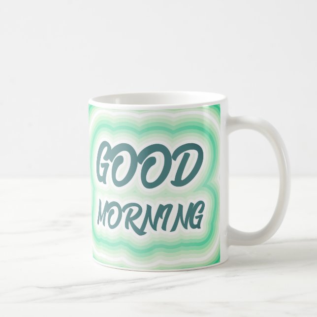 Taza De Café Buenos Días, Buenos Días Café Mug (Derecha)