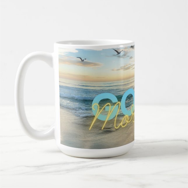 Taza De Café Buenos días cielo azul (Izquierda)