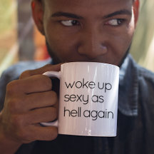 Buenos días divertidos negros y blancos despierta 