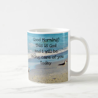 Taza De Café "Buenos días, este es Dios" Café Mug