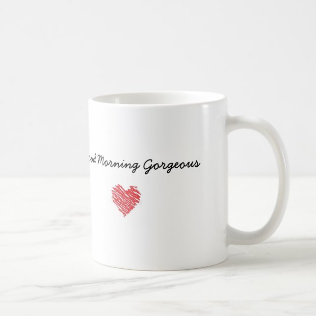 Taza De Café Buenos días Gorgeous Mug (Derecha)