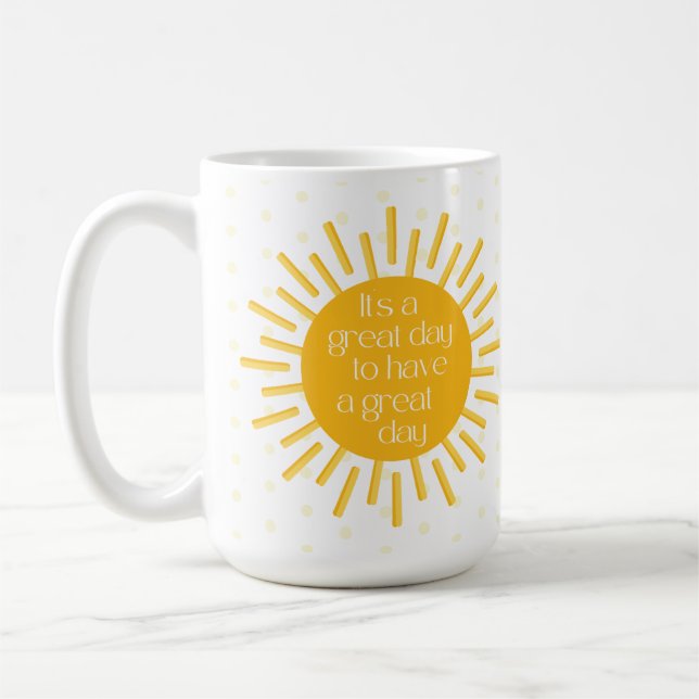 Taza De Café Buenos días, mañana, café, tazón (Izquierda)