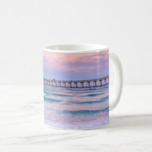 Taza De Café Buenos días Navarre Beach Pier