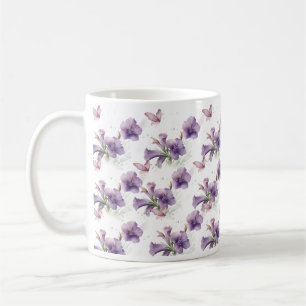 Taza De Café Buenos días Petunia Bloom Mug