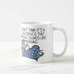Taza De Café Buenos días suena como Morning Funny Mug