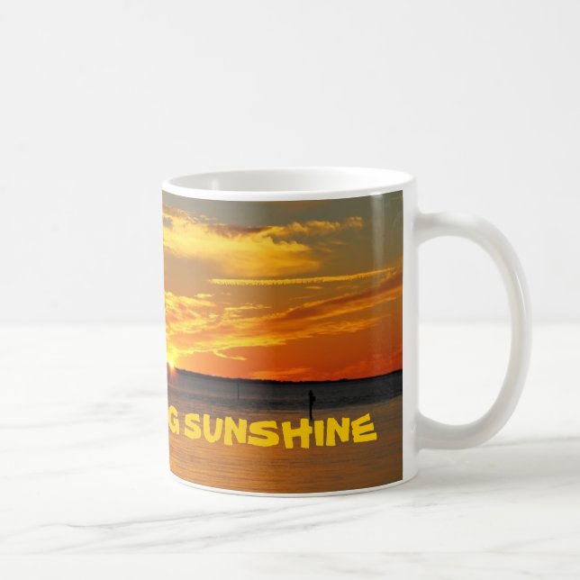 Taza De Café Buenos días Sunshine (Derecha)