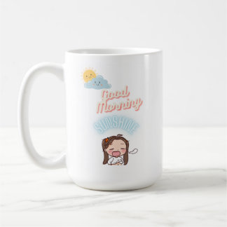 Taza De Café Buenos días Sunshine Kawai Girly Mug