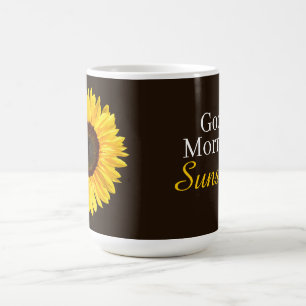 Taza De Café Buenos días Sunshine Sunflower