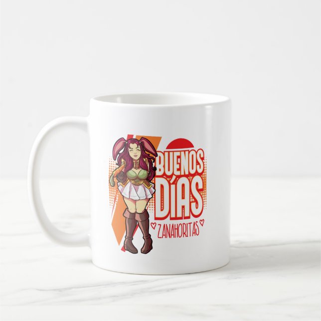 Taza De Café Buenos Días Zanahoritas  (Izquierda)