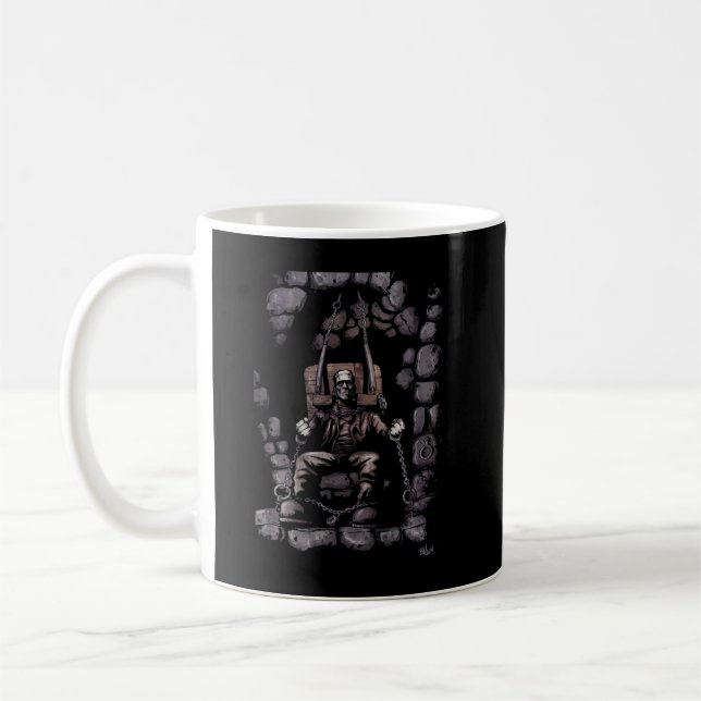 Taza De Café Buenos Fans de Placidez Frankenstein Cute (Izquierda)