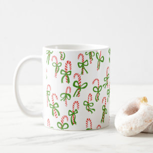 Taza De Café Buenos Navidades Candy Canes Navidad Dulce festivi