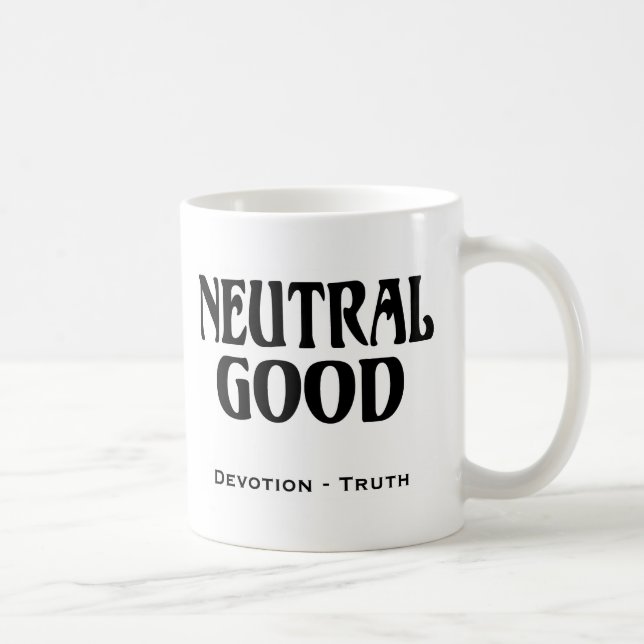 Taza De Café "Buenos neutrales " (Derecha)