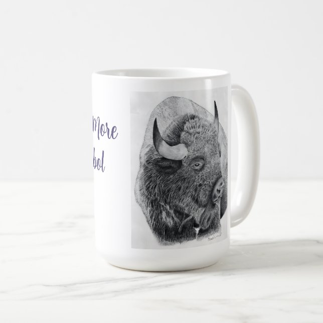 Taza De Café Búfalo Americano (Anverso derecho)