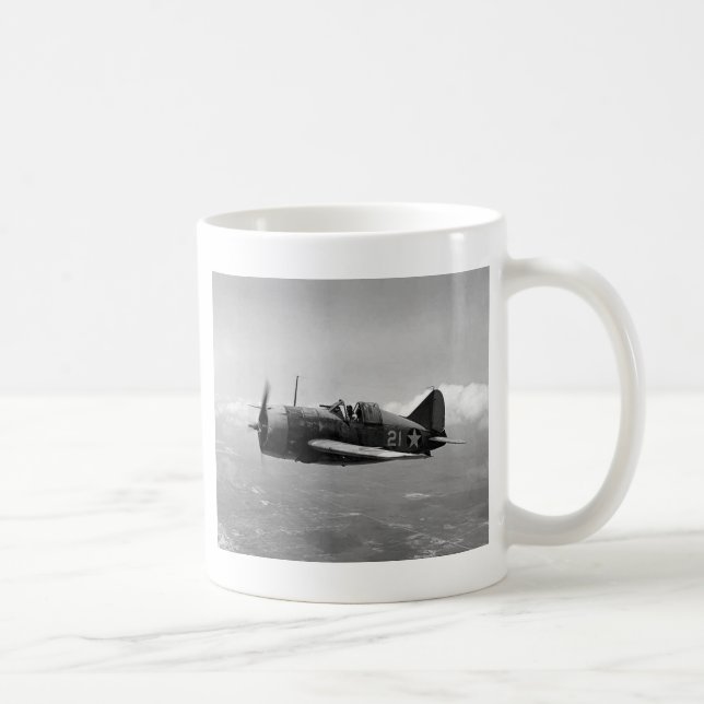 Taza De Café Búfalo de Brewster F2A (Derecha)