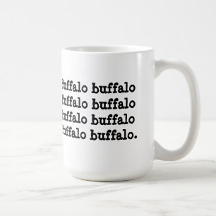 Taza De Café Búfalo del búfalo del búfalo del búfalo del b