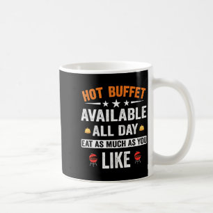 Taza De Café Bufet caliente disponible todo el día coma tanto c
