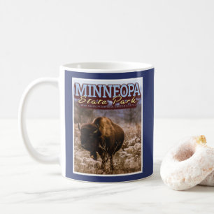 TAZA DE CAFÉ BUFFALO - PARQUE ESTATAL MINNEOPA - MINNESOTA EE.U