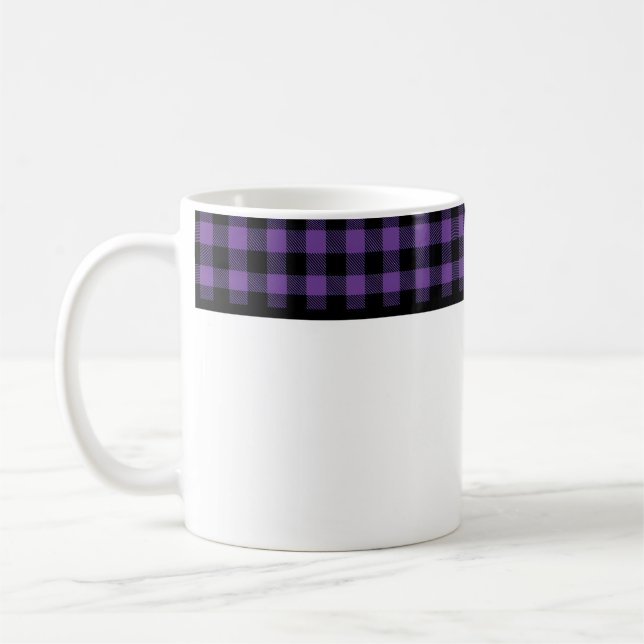 Taza De Café Buffalo Plaid (Izquierda)
