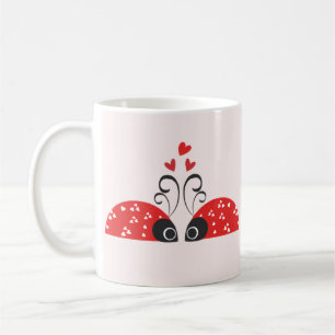 Taza De Café Bug de amor más dulce