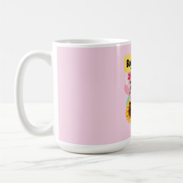 Taza De Café Bug Me: Ladybug (Izquierda)