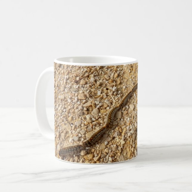 Taza De Café Bug Mug de las orugas de las orugas (Anverso izquierdo)