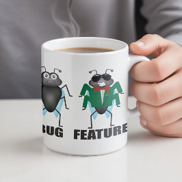 Taza De Café Bug vs característica
