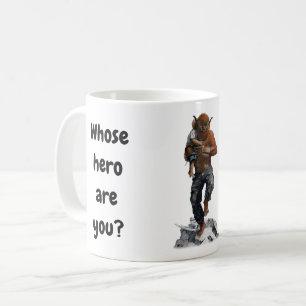 Taza De Café Bugbear Hero Rescate Infantil Fantasía Arte Café M