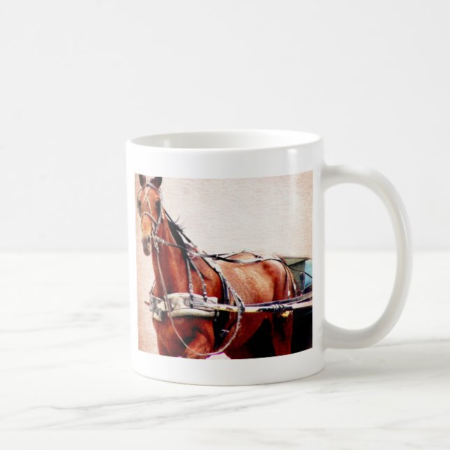Taza De Café Buggy Horse (Derecha)