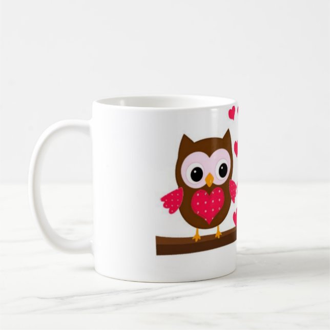 Taza De Café Búho (Izquierda)