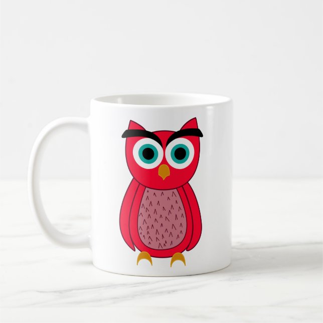Taza De Café Búho (Izquierda)